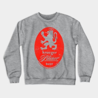 Krueger Pilsner --- Brewery Logo -- Vintage Aesthetic Crewneck Sweatshirt